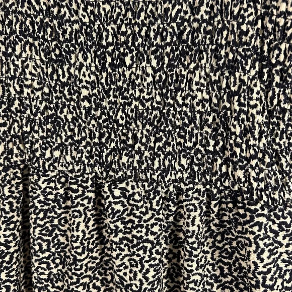 Topshop Mini Dress Women's 2 Leapord Print Sleeveless Stretchy Tie Spaghetti Str - Picture 4 of 9